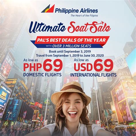 PAL offers over 3 million seats for ‘Ultimate Seat Sale 2019’.